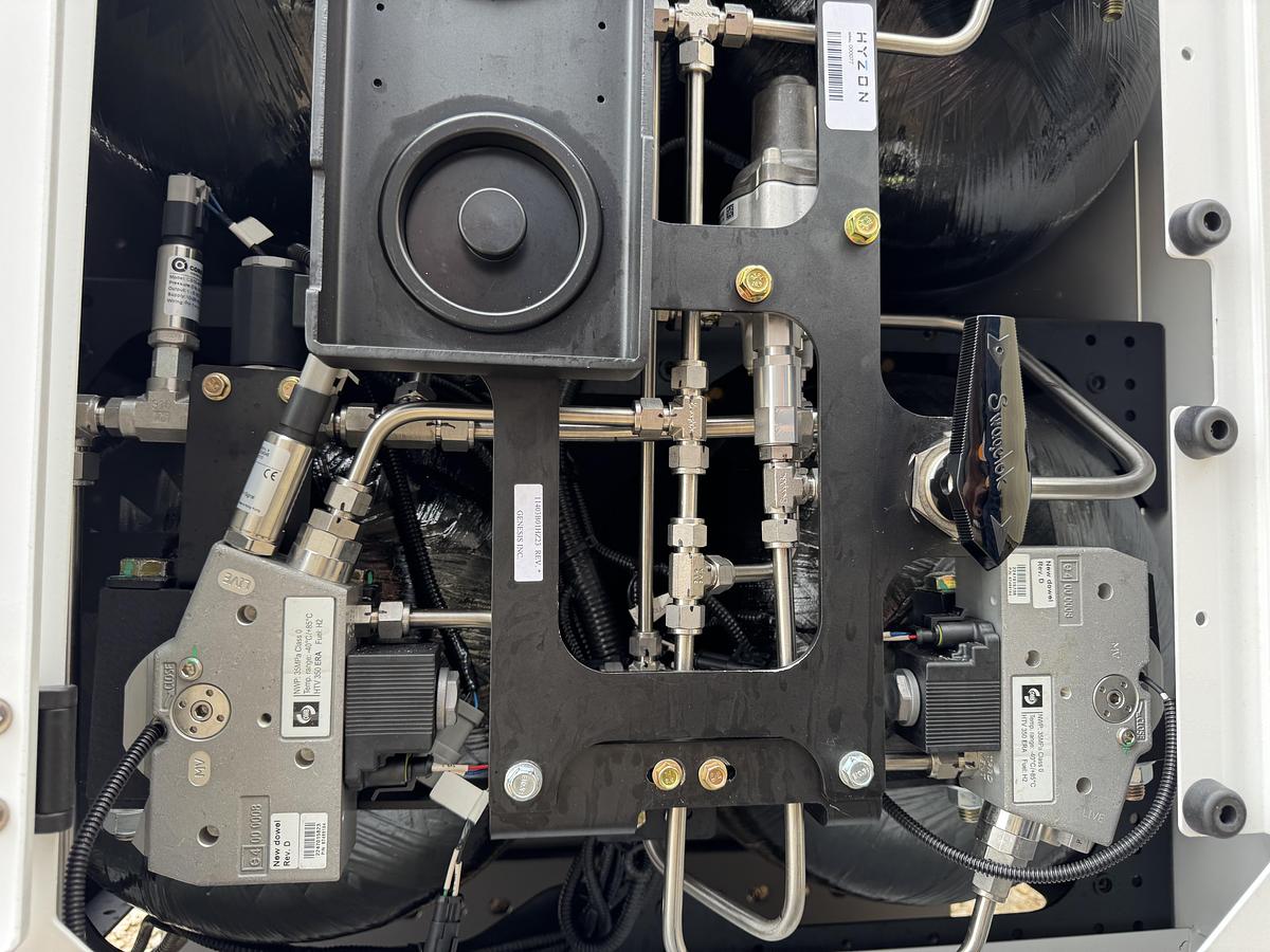 Used Truck Mount Compressed Hydrogen Gas Fuel Supply System