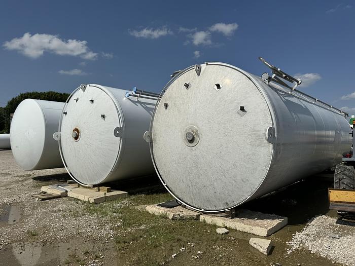 Used Vertical Cryogenic Tank 18,000 Gallon - LNG Storage