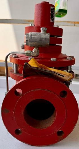 Used Kimray 4" Pneumatic Control Valve – Class 150 RF | Cast Ductile Body | Linear Trim | Fail-Closed