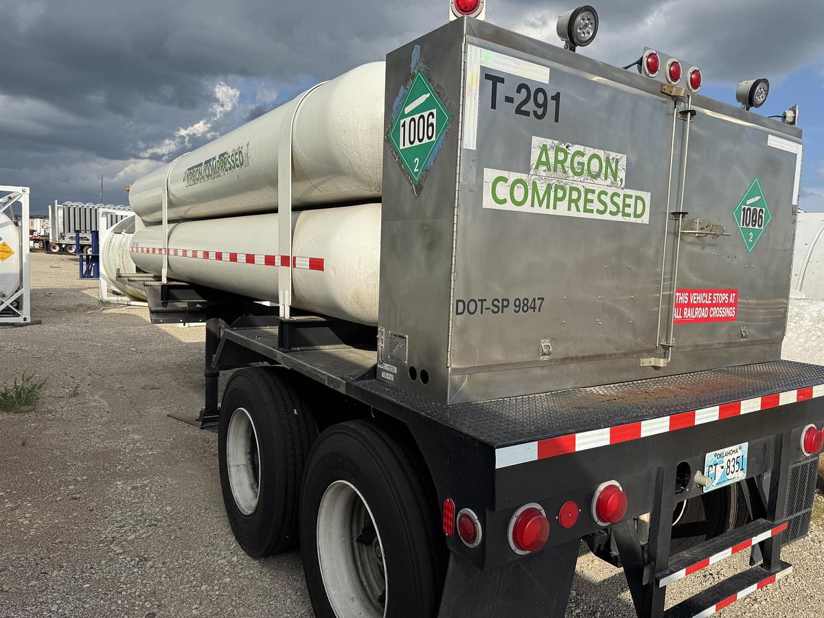 Used Fiba DOT-3AAX-2400 Trailer T-291 Argon 2658psi 340WCF