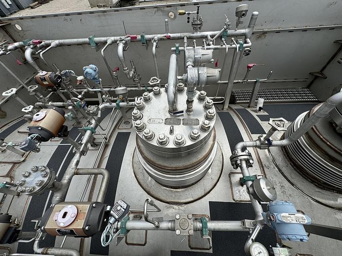 Used LNG Storage 18,000 Gallons Chart with 2 pumps - Brand New - Underground  Horizontal