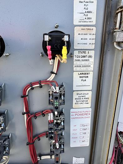 Used Powerex Scroll  SPL3665329  Air Compressor