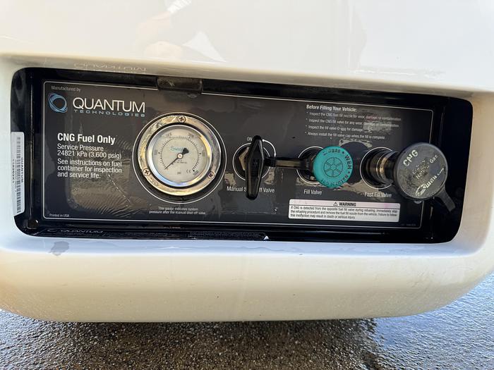 Used 143 GGE CNG Storage Package - Quantum, Back of the cab, 3 tanks pack. Tanks 26x72 (Capacity: 46.7 or 500L each)