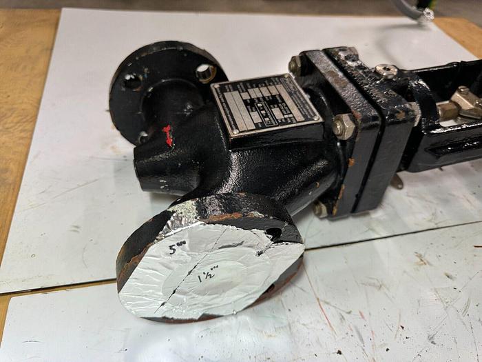 Used Samson 3277 Pneumatic Actuator with 3730-3 Process Controller | Size 1 | 120 cm | ANSI CL150 | 6.0 Bar / 90 PSI