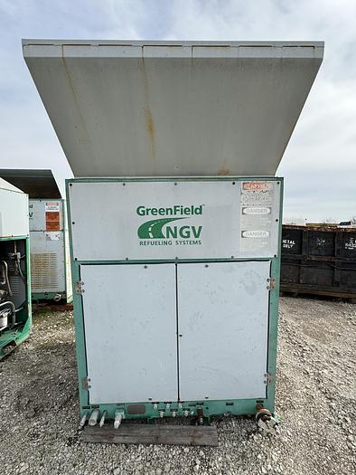 Used 2003 Greenfield / Sulzer CNG Compressor B65 -4/6NG, inlet 3-15 psi outlet 4500 psi capacity 83-110 SCFM