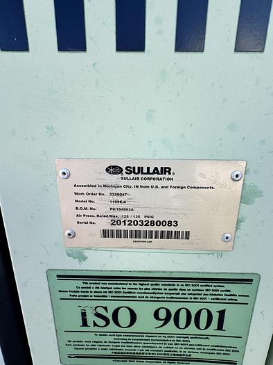 Used Sullair Corporation 1109E/A