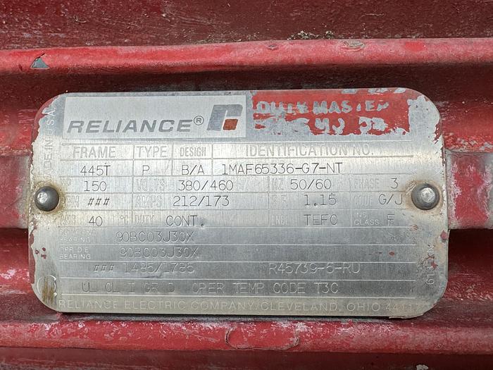 Used Dual Knox Western TP-245, 3-stage  400HP CNG Compressor 430 psi to 5000 psi @ 1400 SCFM