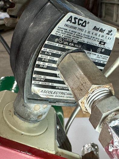 Used Masoneilan 3" Model 88U-25125 Diaphragm Control Valve | 1" Body | 300 ANSI | SVI-2 Valve Positioner | Air Filter Regulator