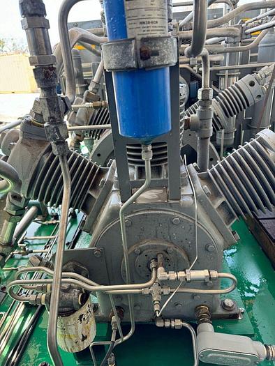Brand New Greenfield B65 - 4NG CNG 5 stages Compressor 15-4500 psi @ 120 SCFM / + Engine Drive (optional)