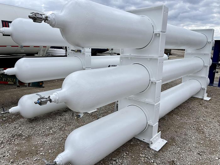 Refurbished ASME CNG VESSELS, 3-PACKS, RATED 5500 PSI - 24 FOOT LONG - Refurbished