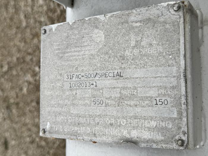 Used 5050 PSIG Filter