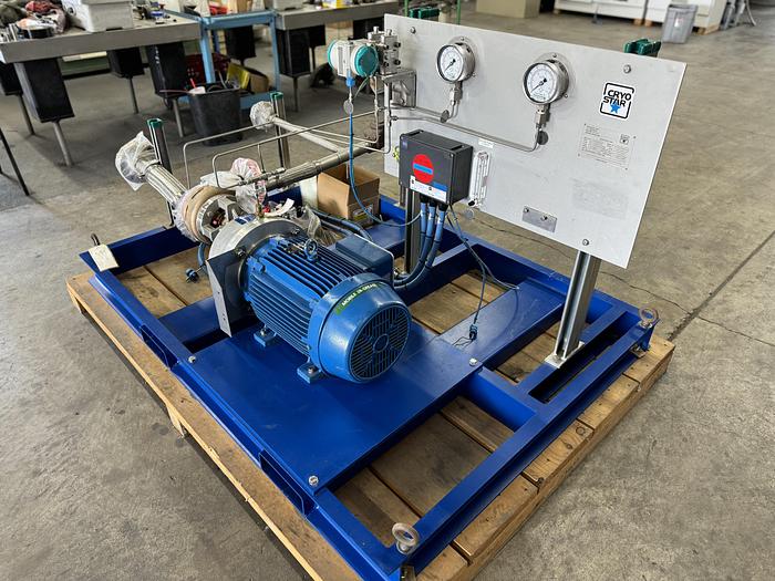 Refurbished LNG Pump Skid GBS 155 (Cryo Star / Nikkiso) - 120 GPM, 75 psig 20HP 60 Hz
