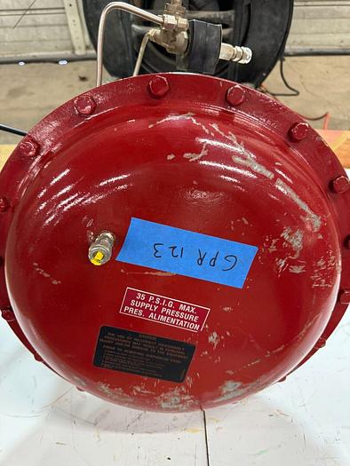 Used Masoneilan 3" Model 88U-25125 Diaphragm Control Valve | 1" Body | 300 ANSI | SVI-2 Valve Positioner | Air Filter Regulator