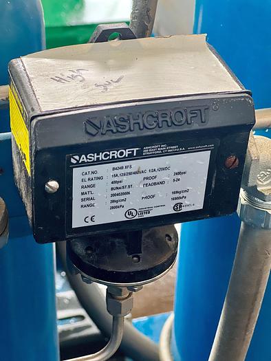 Used 1996 Silvan Industrial High Pressure Gas Compressor