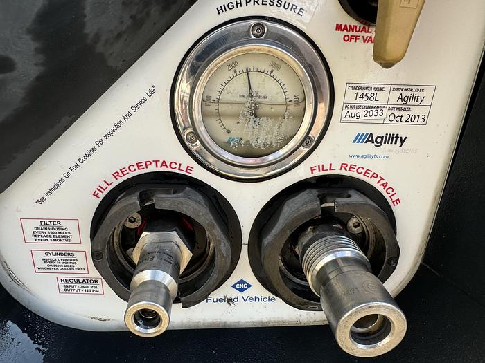 Used 120 GGE CNG Storge- 3 pack, Back fo the Truck, Type 4 cylinders, 26x80 (Capacity: 41.1 GGE / 489.1 Liters)