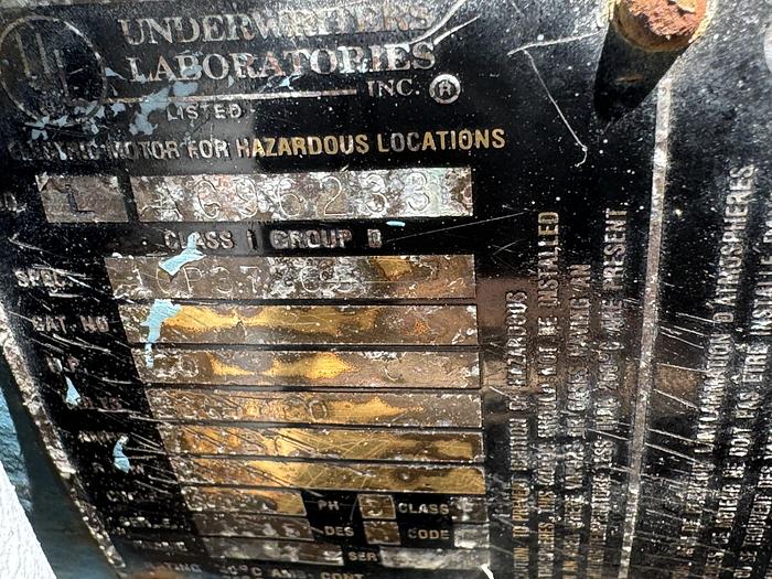 Used CNG Compressor - Norwalk NQSV3-15 230/460/3 30hp motor 15 - 3600 psi @ 50 scfm