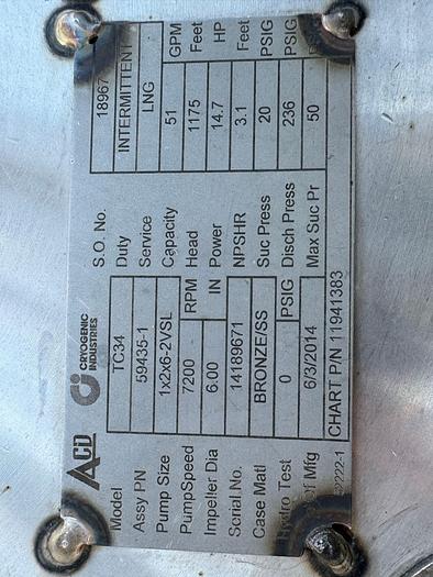 2014 ACD Nikkiso TC-34-KA LNG, LIN, LA