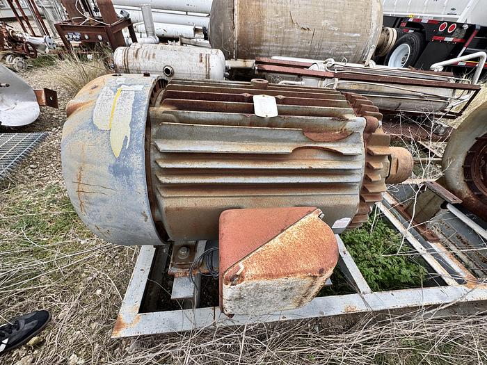 Used 200 HP Baldor Industrial Motor M4407T-4