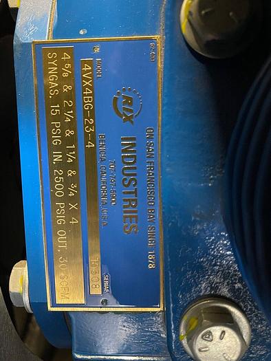 RIX 4VX Series, 4 stage oil-free 25HP Compressors