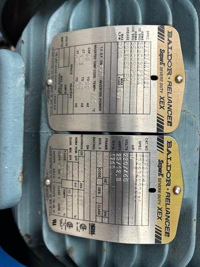 Used CNG Fill Station with Kimary WR 1750 OP 3.5 Regulator – Skid Mounted Reciprocating Gas Compressor