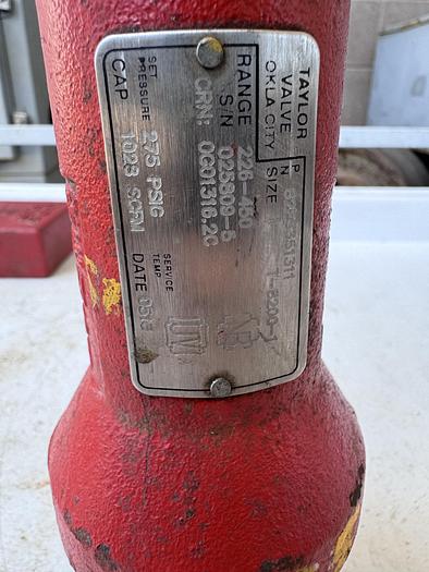 Used 2018 Taylor Valve