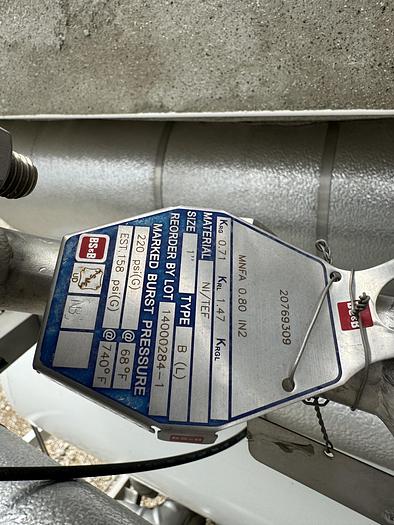 Used Cryogenic Tank  3,000 Gallon LNG Service