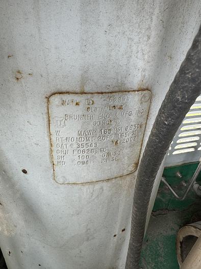 Used 2003 Greenfield / Sulzer CNG Compressor B65 -4/6NG, inlet 3-15 psi outlet 4500 psi capacity 83-110 SCFM