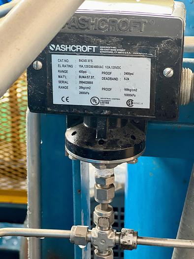Used 1996 Silvan Industrial High Pressure Gas Compressor