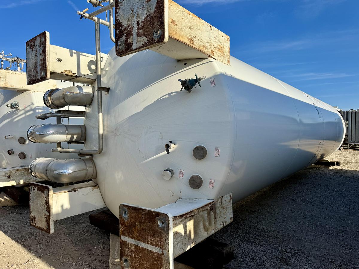 Used Chart Vertical LNG Storage Tank – 15,000 Gallon 175 PSI – ASME/NFPA 52 Ready to go