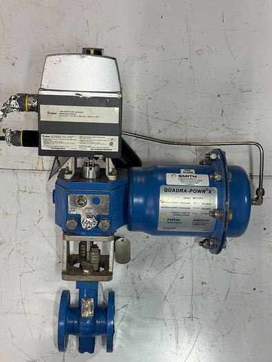Used Metso Automation / Jamesbury QPX1C/MC Pneumatic Actuator Valve | Quadra-Power X | 60–100 PSI | Pmax 19.6 Bar