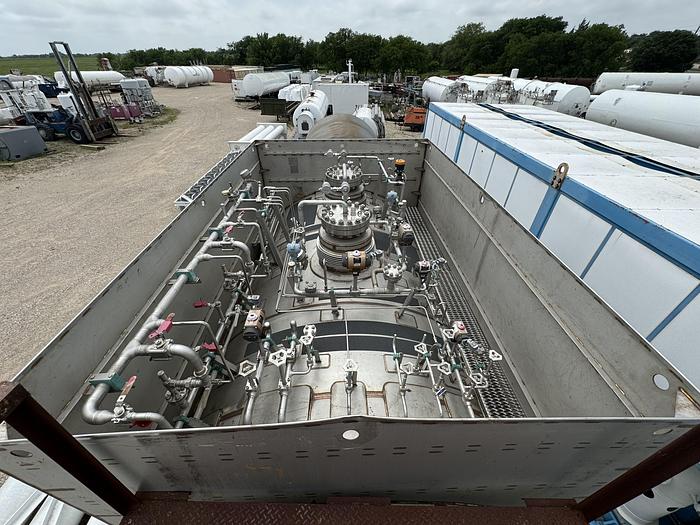 Used LNG Storage 18,000 Gallons Chart with 2 pumps - Brand New - Underground  Horizontal