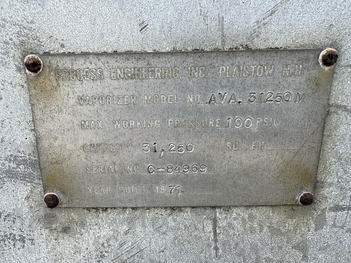 Used 2007 BigTex trailer with LNG Vaporizer 31MCFH at 100 psi