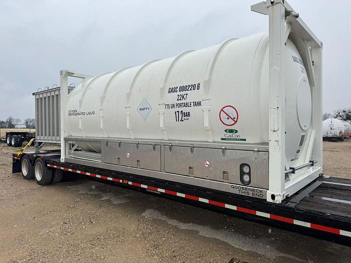 2022 Mobile Cryogenic Gas Trailer with Storage and Regasification