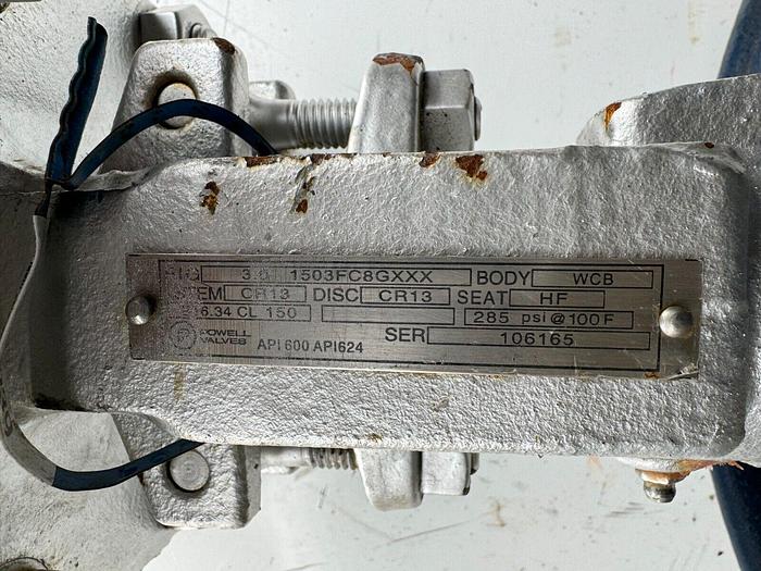 Used Powell Industrial Valve | B16.34 CL150 | ANSI Class 150