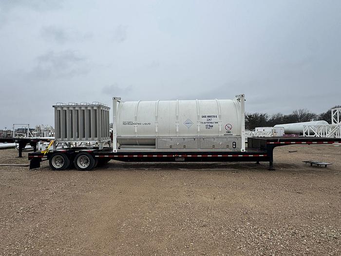 2022 Mobile Cryogenic Gas Trailer with Storage and Regasification