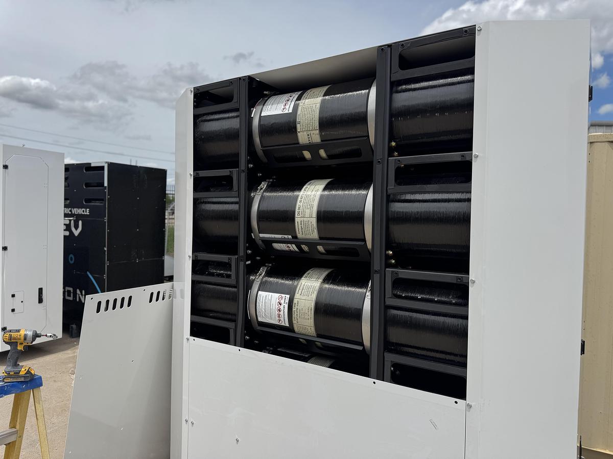 Used Truck Mount Compressed Hydrogen Gas Fuel Supply System