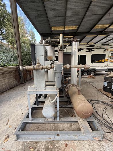 Used 3 Phase Greenfield Compressor Lot W/ Gas Dryer and Fuel Pump