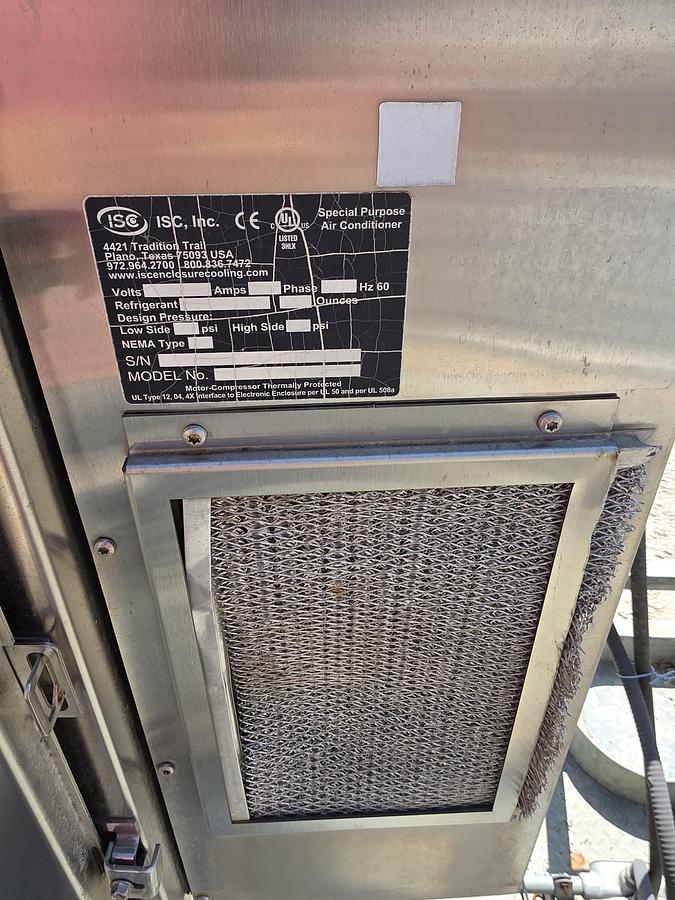 Used Parnel Biogas PNL-101 Landfill/Digester Gas Flare Skid – Blower, Flame Safety Controls & Generac Standby Generator