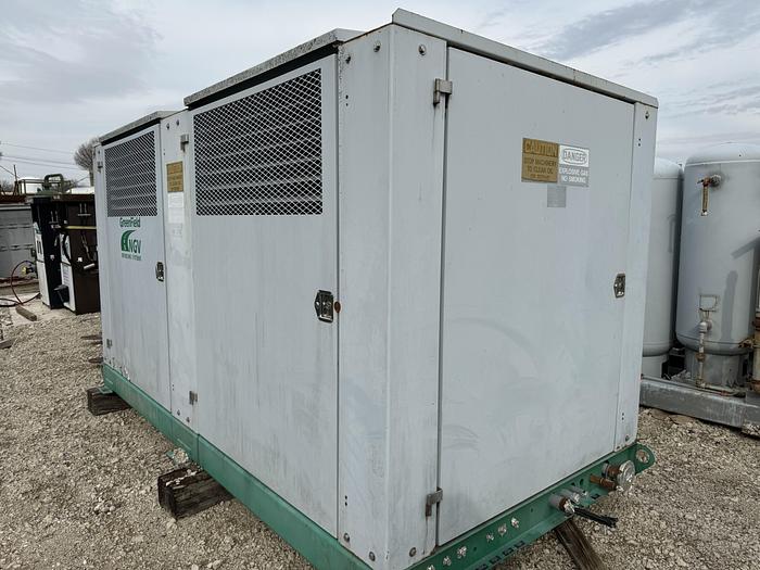 Used 2001 Greenfield / Sulzer CNG Compressor C4U117, 30 to 4500 psi at 196 SCFM flow rate