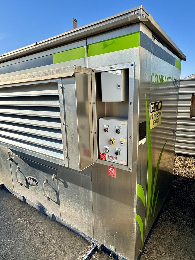 Used IMW50 CNG Compressor - 90 SCFM. 50HP, 30-40psi inlet 4500 PSI Discharge