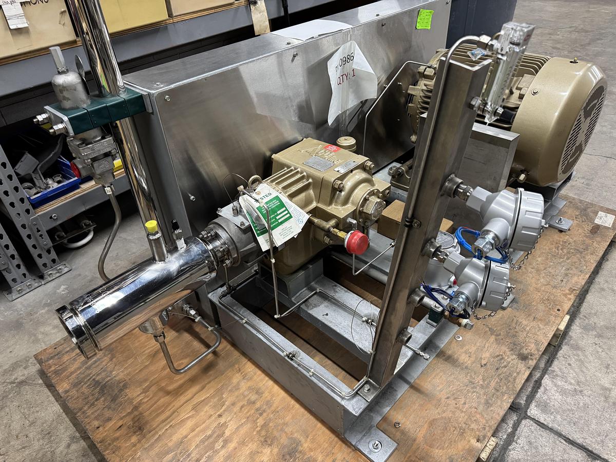 Nikkiso - ACD SGV Liquid Hydrogen Cryogenic Pump LH2, LIN, LAR 7000 PSI, 3.1- GPM Flow 40HP