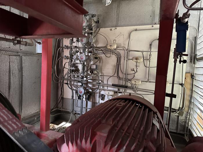 Used Dual Knox Western TP-245, 3-stage  400HP CNG Compressor 430 psi to 5000 psi @ 1400 SCFM