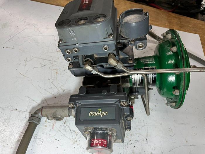 Used Fisher Controls Type 1052/V100 Pneumatic Actuator Valve | Size 20 | ANSI CL150