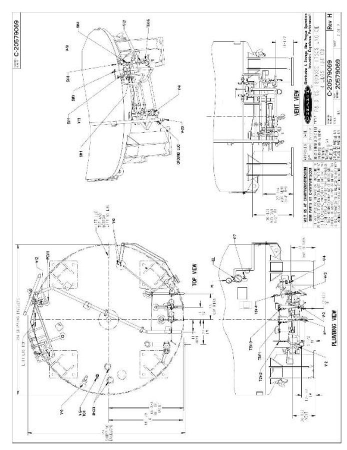 Used Vertical Cryogenic Tank 18,000 Gallon - LNG Storage VS-18000SC-175CS-S100-LNG