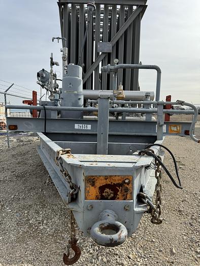 Used LNG Regasification Trailer with Gas Odorizer 26,000 scfh (LNG Vaporizer Skid)