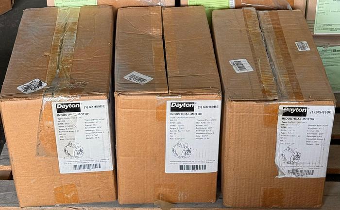 Dayton 6XH89BE Industrial Motors