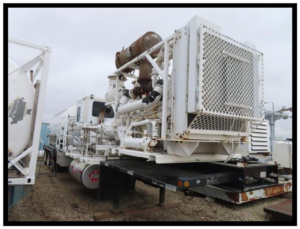 Used High-Pressure Nitrogen Pumper – 800 HP / 10,000 PSIG / 800,000 SCFH Flow Rate