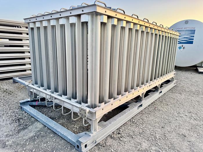 Cryogenic Ambient Vaporizer 74,000 SCFH / 700 PSI for LNG, LOX, LIN, LAR - ReGasPro 74 - Brand New