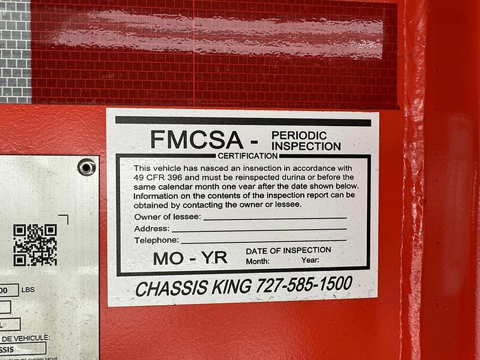 Used Brand NEW - Helium Tube Skid - 160,000 SCF at 3161 PSI. 40ft trailer with 34K GVWR 