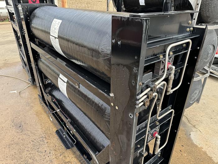 Used 2014 Lincoln Haxagon / Agility, 100 GGE Back of the cab CNG Tank Packages, Type 4 cabron cylinders